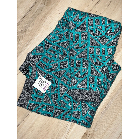 Vintage Fox Geometrical Grampa Sweater S - Picture 2 of 6